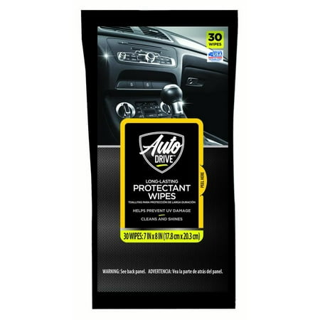 Auto Drive Long Lasting Protectant Wipes - 30