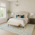 thumbnail image 6 of Addison Rugs Chantille Indoor/Outdoor Transitional Lodge Teal Machine Washable Rectangle Rug, 3' x 5', 6 of 8