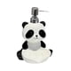 thumbnail image 2 of Lindo dispensador de jabón con forma de panda, dispensador de jabón líquido de cerámica con jabonera para baño, 2 of 7