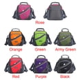 thumbnail image 4 of Mistaha Fashionable Unisex Waterproof Nylon Crossbody Bag with Colorful Splice Design and Multiple Pockets - Compact Outdoor Shoulder Bag in Lime Green Color, 4 of 6
