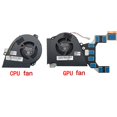 thumbnail image 1 of NEW Laptop Cooling Fan for ASUS ROG Zephyrus GX501 GX501V GX501VI GX501VSK GX501GI Notebook PC VGA Cooler Radiator CPU GPU 12V CPU GPU, 1 of 4