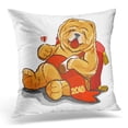 thumbnail image 1 of BSDHOME Housse de Coussin Animal Adorable Nouvel An Confortable Chow on 2018 20x20 Pouces, 1 of 1