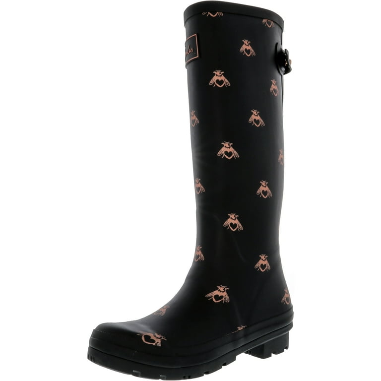Joules black top jumper dog wellies
