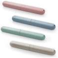 thumbnail image 1 of Estuche para cepillos de dientes de 4 piezas, caja portátil para cepillos de dientes, caja de almacenamiento para viajes, soporte para cepillos de dientes a prueba de polvo para exteriores y hogar., 1 of 3