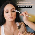 thumbnail image 5 of 1 count 3  Eyebrow Eyelash Shaper Eyelash Comb for Separating Lashes Shaping Brow+1PCS Professional Blending Eyeshadow Brush Eye Makeup Brush for Concealer Eyebrows Eyeliner Makeup Tool, 5 of 6