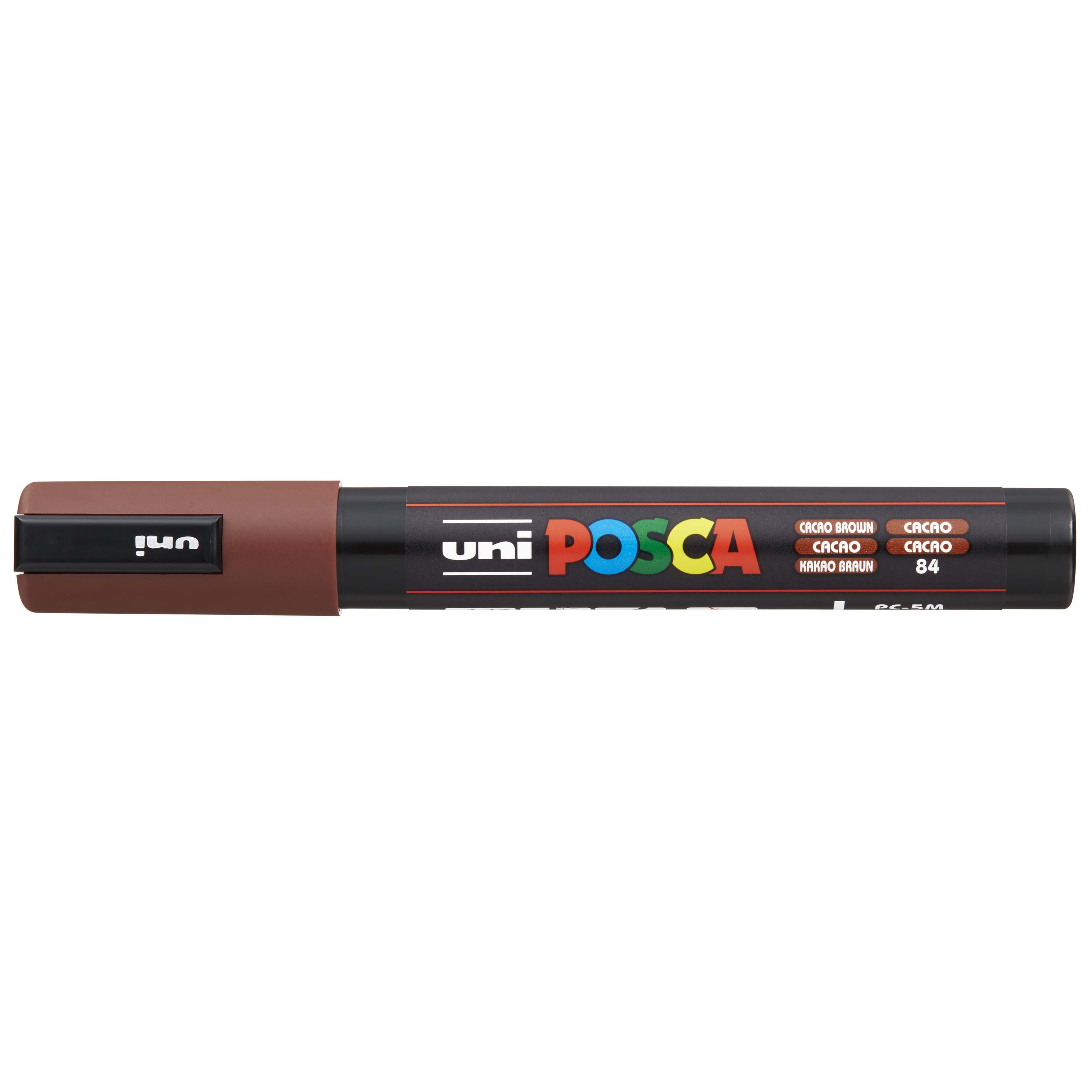 Uni Posca Paint Marker Art Pens PC-5M Medium Wallet Set of 8 Assorted  Colours 5012788003727