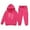 Pink, variant on WMQPNNS 2 Piece Sets for Girls 10-12, 2 Piece Sets for Girls Printed Hoodie and Soft Sweatpants Casual Outfit Set 2Pcs Fall Winter Outfits, for Age 10-11 Years, Hot Pink