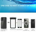 thumbnail image 3 of for Motorola Moto G 5G 2024 Case,Waterproof Built-in Lens & Screen Protector[Full Body Shockproof][12 FT Military Drop Proof][Dustproof][IP68 Underwater] Case for Motorola Moto G 5G 2024, Black, 3 of 18