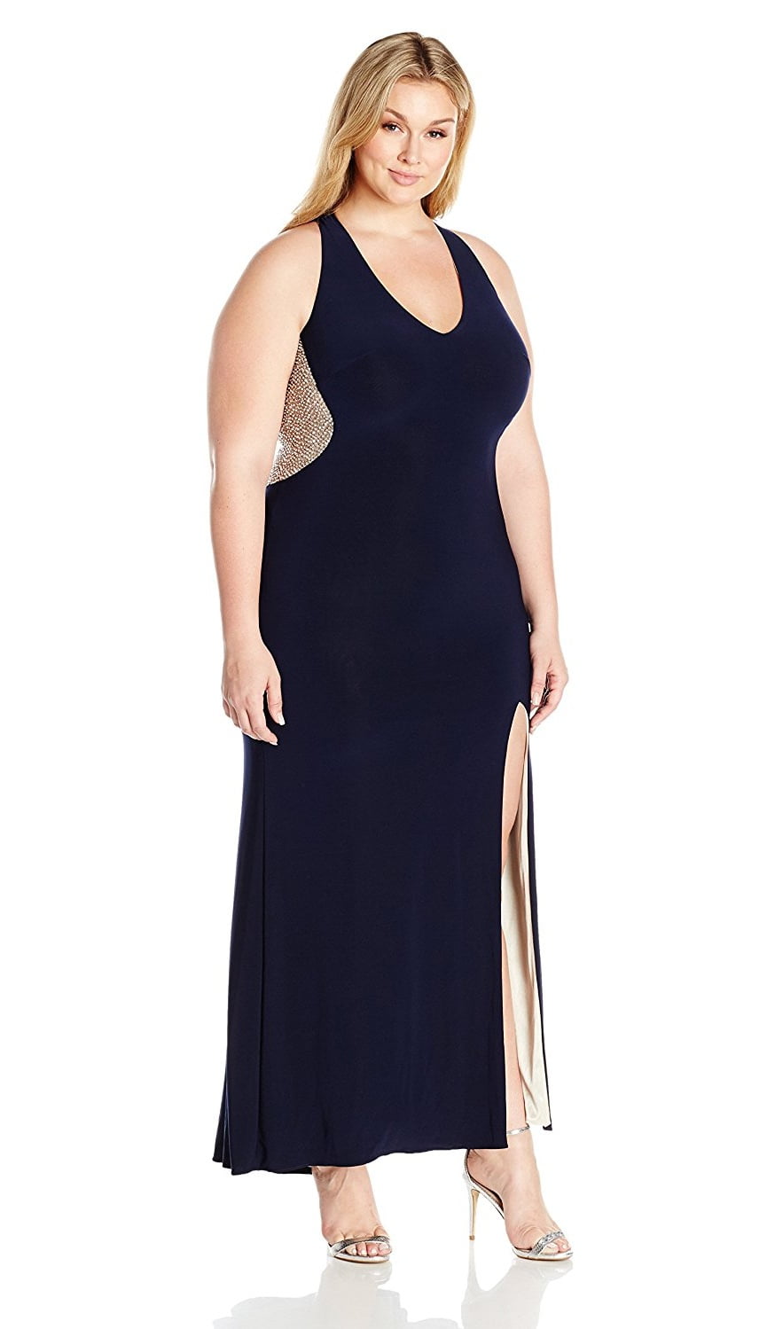 xscape plus size evening dresses