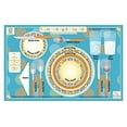 thumbnail image 1 of Placemat - Tot Talk - Table Setting & Etiquette Meal Dining Kids Mat tot1037, 1 of 4