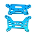 thumbnail image 4 of Torre de amortiguación delantera y trasera 1/7 RC Car Repuestos 7303 7304 Accesorios Aluminio Azul, 4 of 9