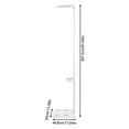 thumbnail image 5 of 440lb Multifunction Physician Medical Body Weight Scale Capacity Measure Height, 5 of 13