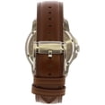 thumbnail image 3 of Fossil Montre Habillée Automatique Japonaise pour Homme Grant ME3099 en Cuir Argenté, 3 of 3