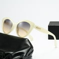 thumbnail image 6 of 2025 New Fashion Cool Sunglasses Women Luxury Brand Letters Anti Strong Light Vintage Cat Eyes Sun Glasses Ladies Gafas UV400, 6 of 9