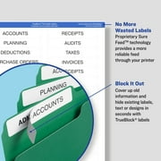 Avery File Folder Labels, 2/3 x 3-7/16, 750 Total (8366)