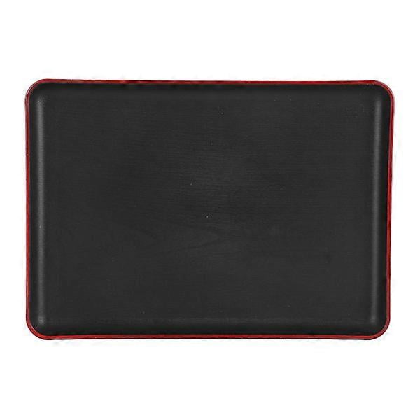 Wood Imitation Tray, Rectangular Acrylic Plastic Tray for Fast Food, Hotel, Home, Restaurant 692 Wood Imitation