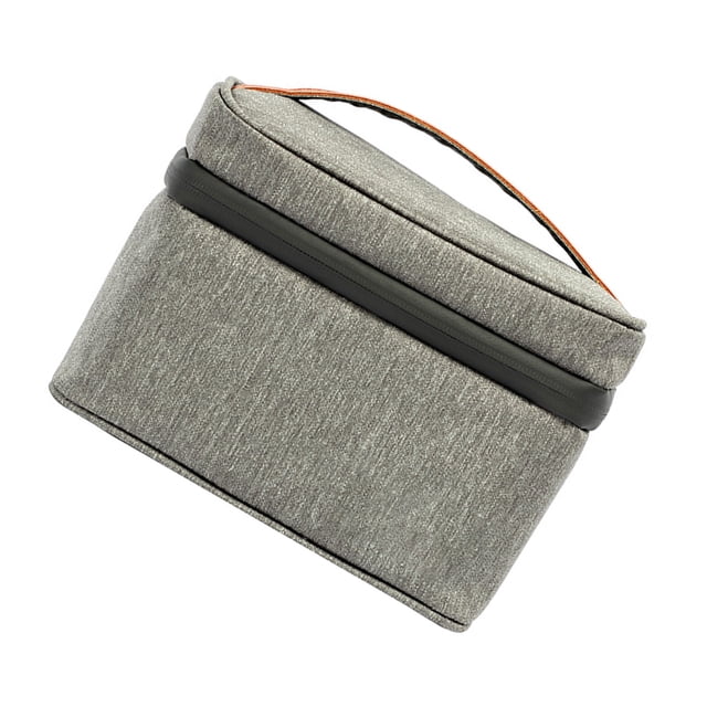 Eigraketly Bolsa de Picnic aislada a prueba de fugas Oxford contenedor de alimentos frescos bolsa de almuerzo reutilizable trabajo escolar hombres mujeres Kits de desorden para acampar Gris Eigraketly OD028166-02
