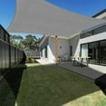 thumbnail image 1 of Toldo vela de sombra de 3 x 5 m - Toldo impermeable y anti-UV para exteriores, ideal para terrazas y jardines., 1 of 5