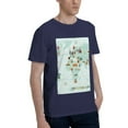 thumbnail image 2 of Bingfone World Travel Map Men'S Loose Fit Short-Sleeve Pocket T-Shirt, 2 of 7