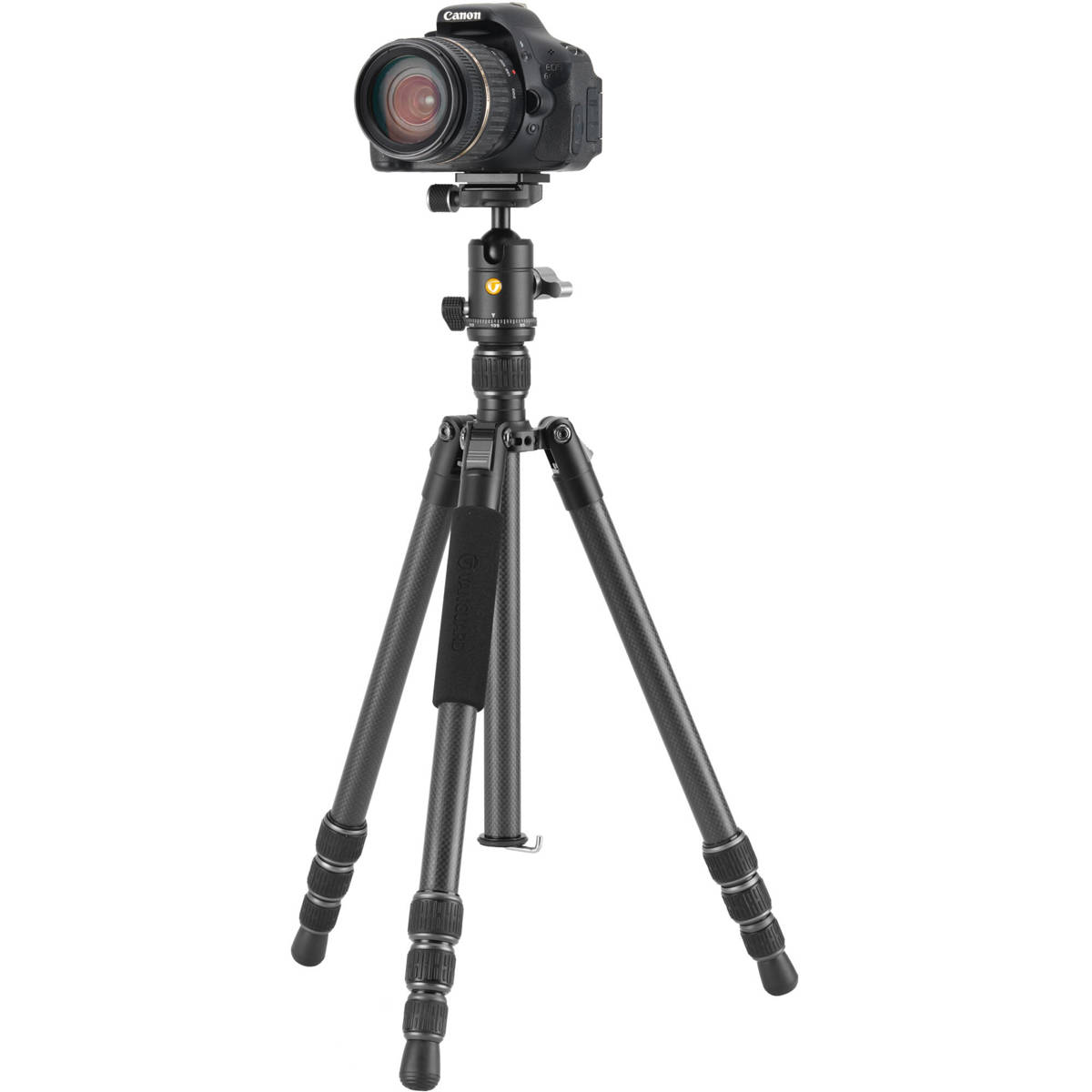 Vanguard Vesta GO 234CB 4-Section Carbon Fiber Travel Tripod with VEO BH-50 Ball Head