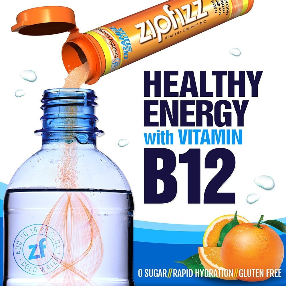 Zipfizz Energy Drink Mix, Vita Packages, Electrolyte