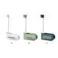 thumbnail image 3 of Hair Dryer Holder Plastic Wall Mounted Punch Free Bedroom Makeup Room Organization Blower Storage Rack Household Hotel Multi-purpose Organizing Bracket Dark Green, 3 of 9