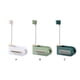 thumbnail image 5 of Soporte para secador de pelo, estante de almacenamiento de soplador sin perforaciones montado en la pared de plástico, soporte organizador Almacenamiento y organización del hogar Verde claro Yuarrent HA064413-02, 5 of 6