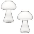 thumbnail image 3 of 2PCS Cocktail Glass KTV Bar Night Party Mushroom Shaped Drinking Cup Glass, 3 of 6