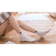thumbnail image 4 of Minnieouse 1 par de calcetines de algodón de tubo medio para mujer, transpirables, cómodos, lavables, informales, para deportes en casa, calcetines de Accesorios de calzado Verde oscuro Minnieouse AP013407-05, 4 of 6
