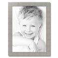 thumbnail image 2 of ArtToFrames 18" x 24" Metallic Deco Silver Picture Frame, 18x24 inch Silver MDF Poster Frame (WOM-4501), 2 of 7