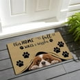 thumbnail image 4 of Hearth & Gear Velvet Non Bathroom Rug Mat With Cartoon Animal Design Super Absorbent Machine Washable Doormat For Indoor Entryway Floor Carpet Small Furry Rug Bohemian Soft Blanket Knit Throw Blankets, 4 of 4