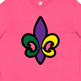 thumbnail image 4 of Inktastic Fleur De Lis Mardi Gras Holiday Youth T-Shirt, 4 of 5