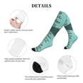 thumbnail image 5 of Lsque Not All Those Who Wander Are Lost1 Pattern Sport Compression Socks for Men & Women 15-20 mmHg Knee High Nurse Pregnant Running Medical and Travel Athletic, 5 of 6