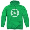 DC Comics Green Lantern Logo Adult Pullover Hoodie Sweatshirt Kelly Green