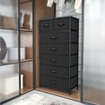 thumbnail image 3 of VREDHOM  7-drawer Storage Chest Dresser Black, 3 of 5