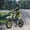 Green Black, variant on Demete 49cc 2-Stroke Kids Dirt Bike, Gas Power Motocross, Off Road Mini Motorcycle, Children Pocket Motorbike with Front Rear Disc Brakes, Pull Start