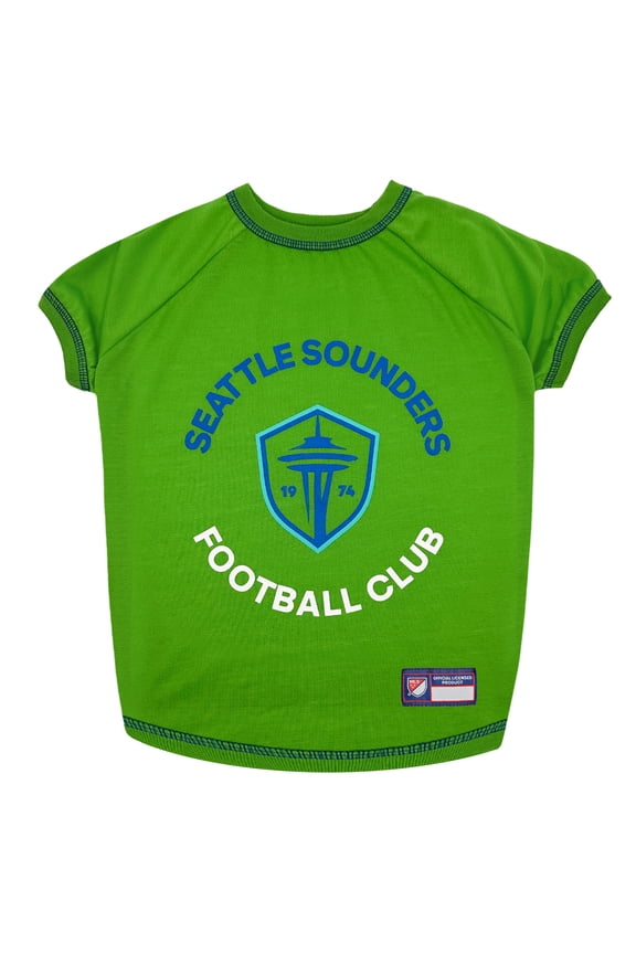 Rave Green Seattle Sounders FC Pet T-Shirt