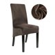 thumbnail image 1 of Funda de terciopelo para silla de 1/2/4/6 piezas, Tamaño XL, fundas para silla de respaldo largo, sala de estar lavable para funda de asiento, oficina, decoración de WED, 1 of 4
