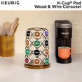 thumbnail image 3 of K-Cup Pod Wood &amp; Wire Carousel, 3 of 5