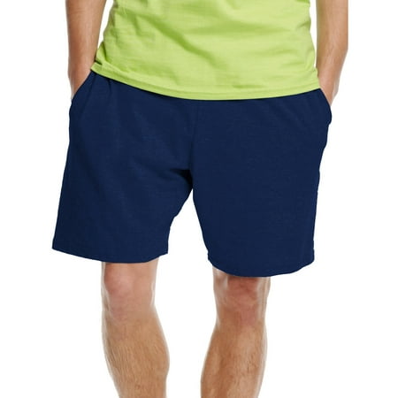 Hanes Men's Jersey Pocket Shorts - Walmart.com
