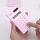 thumbnail image 1 of Calculadora científica portátil pequeña para estudiantes, 8 dígitos, cuerpo pequeño, teclas de plástico, almohadilla inferior antideslizante, teclas transparentes, calculadora científica., 1 of 8