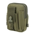 thumbnail image 1 of Xihbxyly Riñonera Militar para Exteriores, Diseño Compacto Tipo Molle, Correa Ajustable, Tejido 800D Resistente, Equipo Versátil para Deportes Al Aire Libre, Viajes y Trabajo, Tamaño 16 X 12 X 5 Cm., 1 of 5