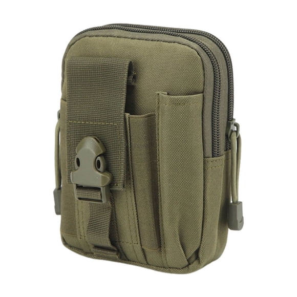 EGNMCR Outdoor Military Sports Tactic Waist Bag Sports Strategy Belt Waist Bag Wearing Belt Coin Purse 6-inch Mobile Phone Bag Military Fan Strategy Waist Bag sports belt waist wrap