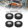 thumbnail image 3 of Llanta de Aleació de Aluminio Premium Con Neumartos, Cubo de 6 Agujeros, Para Coche Trepador de Control Remoto 1/24, Fácil de Instalar, Ligero y Duradero, 3 of 7