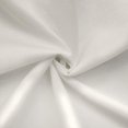 thumbnail image 2 of Loft Living Mitchel Light Filtering Raw Silk Dual Header(Back Tab/Rod Pocket) Single Curtain Panel 54" x 84" in White, 2 of 5