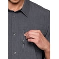 thumbnail image 2 of Avalanche Men's Stretch Woven Collared Hiking Shirt with Zipper Pocket, 2 of 4