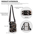 thumbnail image 6 of HELLHERO Assorted Christmas Icons Women Crossbody Bag Stylish, with Zipper for Travel, Outdoor and Daily Use, Outdoor Travel, 6 of 7