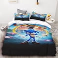 thumbnail image 5 of Funda nórdica Juego de cama de dibujos animados de Sonic Juego de cama suave y cómodo Adecuado para el hogar Decoración impresa en 3D Regalos para niños, 5 of 5