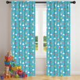 thumbnail image 5 of Blackout Kids Curtains,Blue Cartoon Unicorn Ice Cream Donut Star Cloud Childrens Insulated Curtains Set Of 2,Bedroom Essentials,Toddler Room Decor 42"x84", 5 of 5