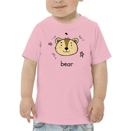 

Cute Little Bear Face T-Shirt Toddler -Image by Shutterstock 2 Toddler